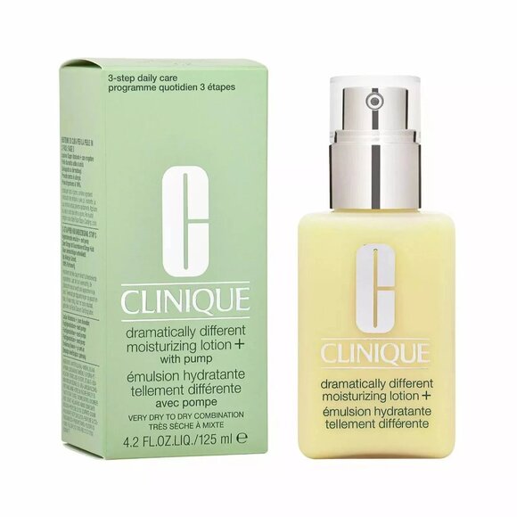CLINIQUE Dramatically Different Moisturizing Lotion +  New in Box - 4.2oz Pump - Picture 4 of 5